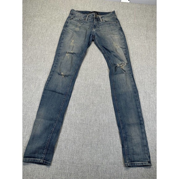 BDG Denim - BDG Jeans Womens 28 Blue Cigarette Skinny Distressed 28x34